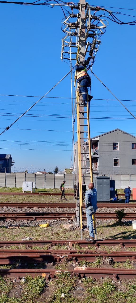 OHTE mast · Cape Town