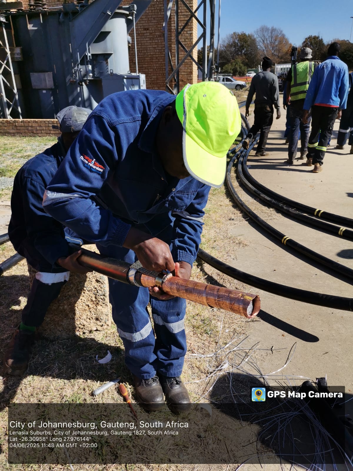 Copper conductor termination