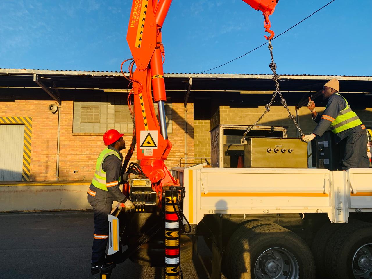 Crew loading substation