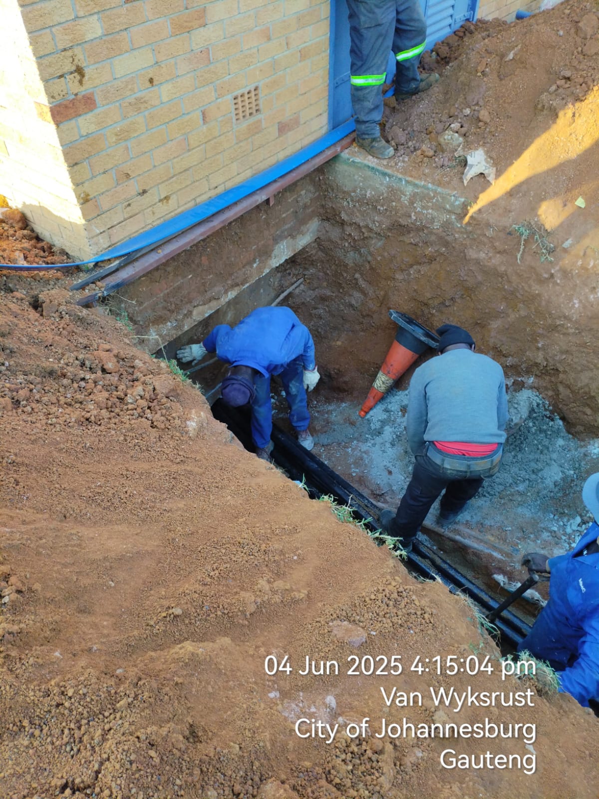 Building cable entry & feed