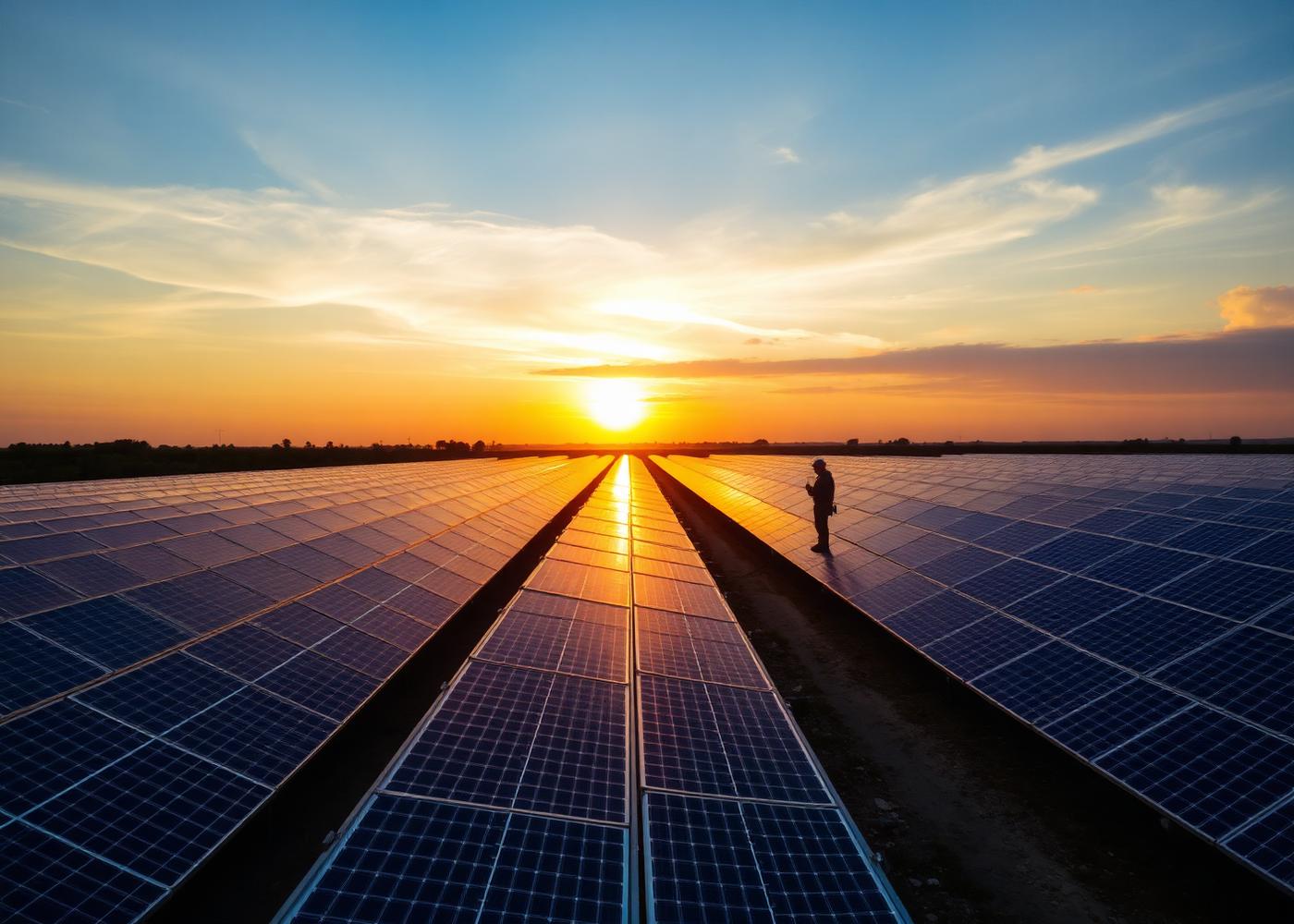 Commercial rooftop PV plant